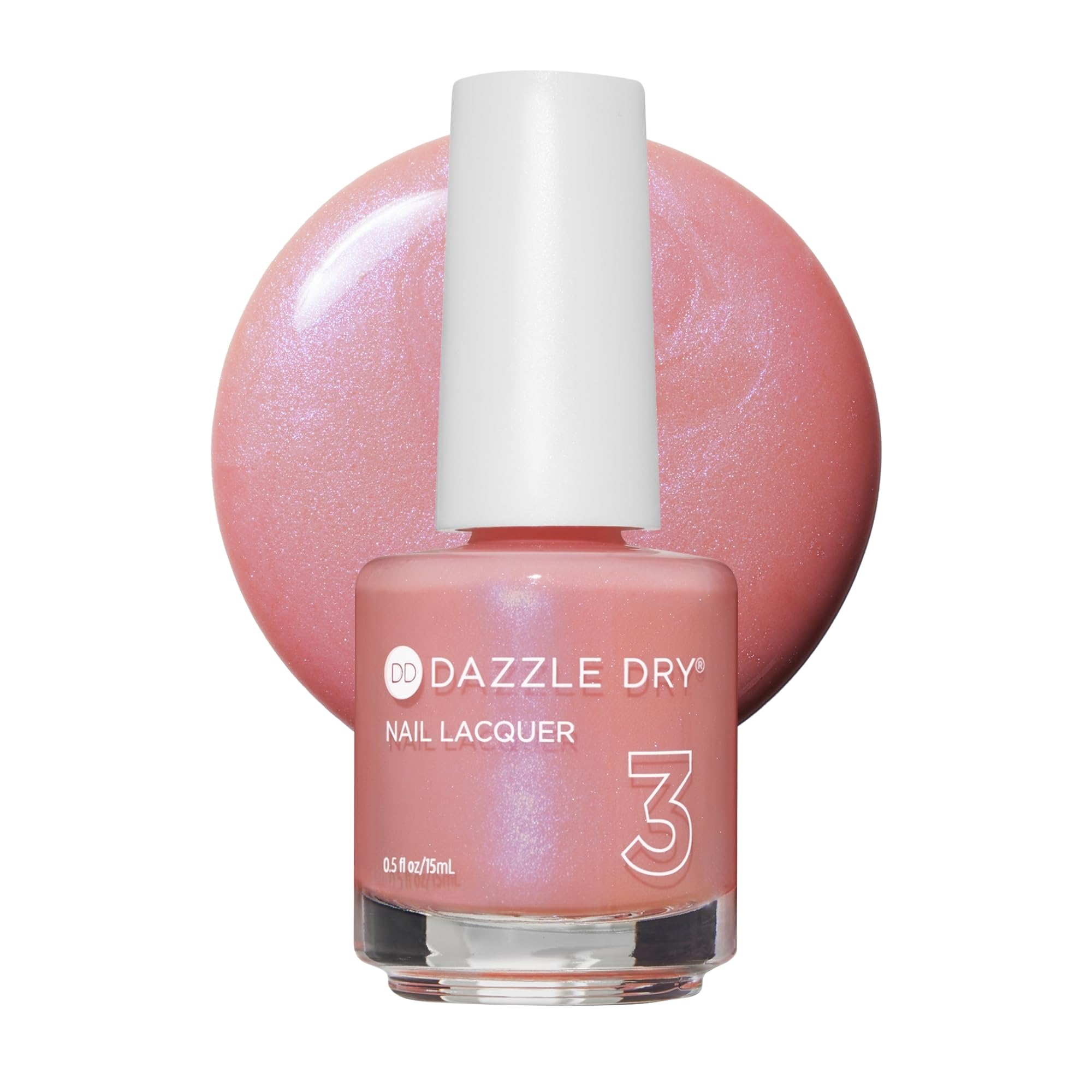 Amazon.com : Dazzle Dry Nail Lacquer (Step 3) - Milky Way - An
