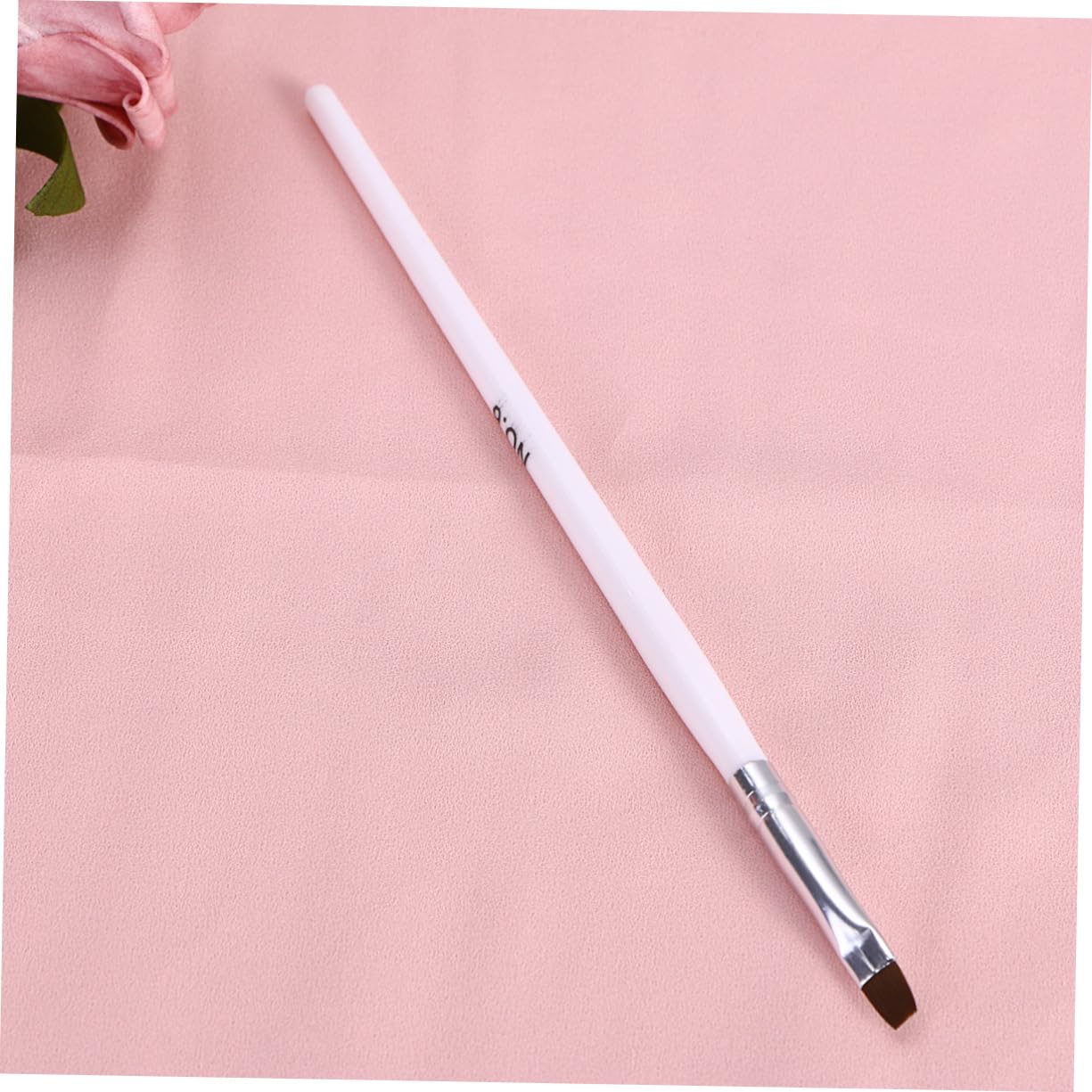 TOVINANNA Acrylic UV Gel Nail Art Pen Flat Brush for Manicure Lightweight Nail Art Tool Compact for Home Professional Use