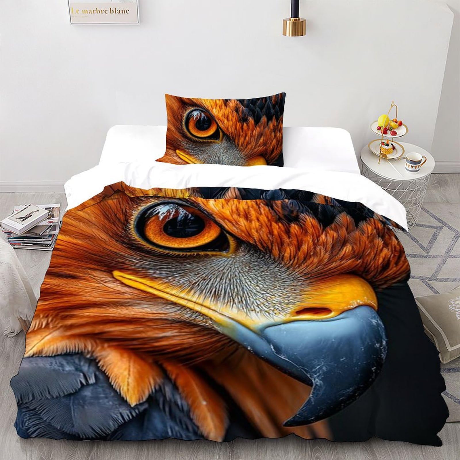 Animaux Imprimé 3D parure de lit microfine pour décorer la chambre de votre fille