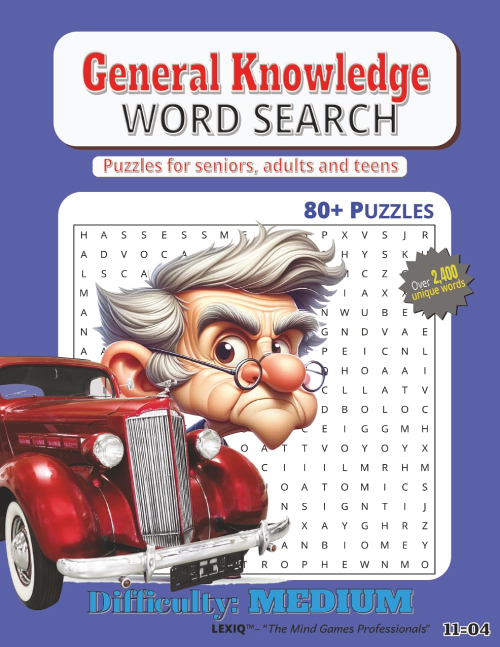 GENERAL KNOWLEDGE WORD SEARCH: General Knowledge Word Searches I Easy-to-Read Print: Vocabulary Builders, Memory Practice & Cognitive Words I 8.5x11 ... for Holidays, Vacations & Relaxation .. 11-04