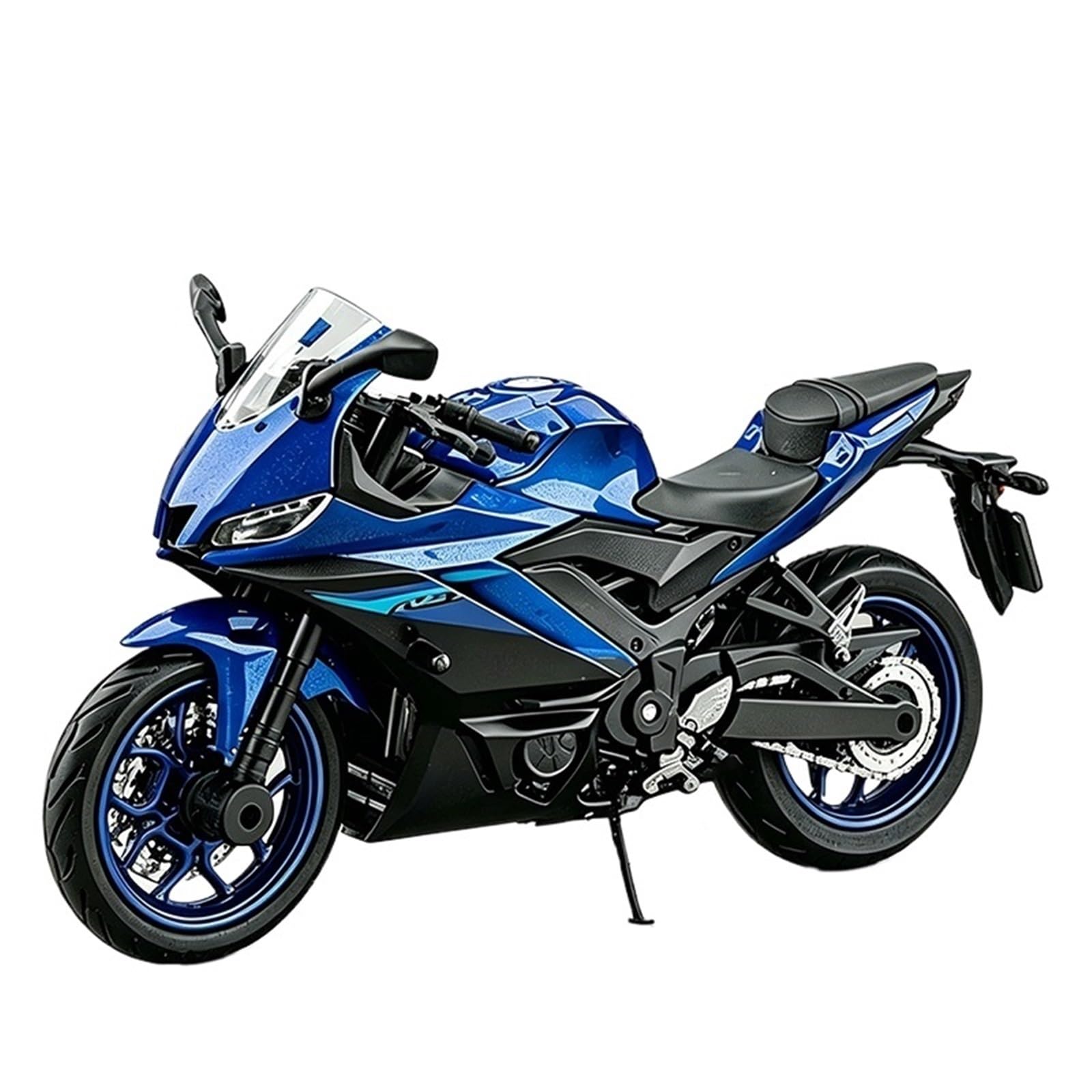 UTJUYFCGF for Yamaha YZF-R3 YZFR3 Motorcycle Model 1/18