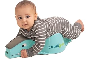 Tummy Time Crawligator Toy for Enhanced Infant Mobility