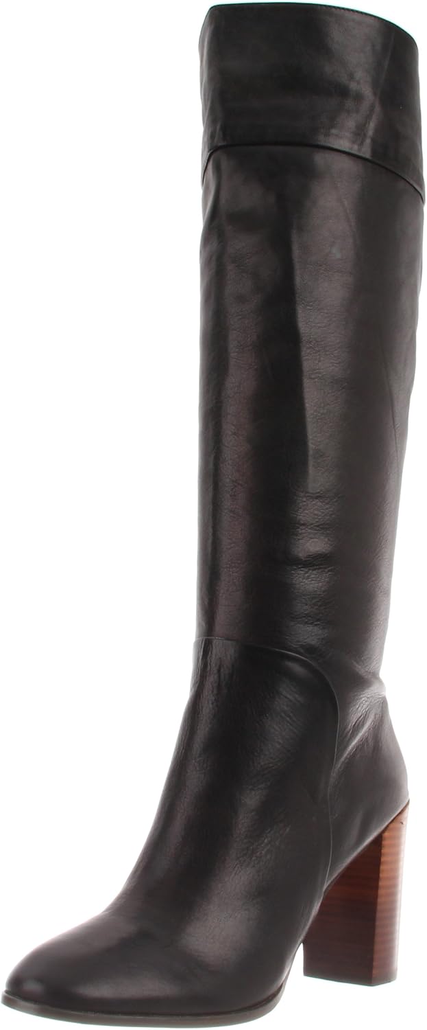 Dolce Vita Women's Makala Knee-High Boot,Black,7.5 M US