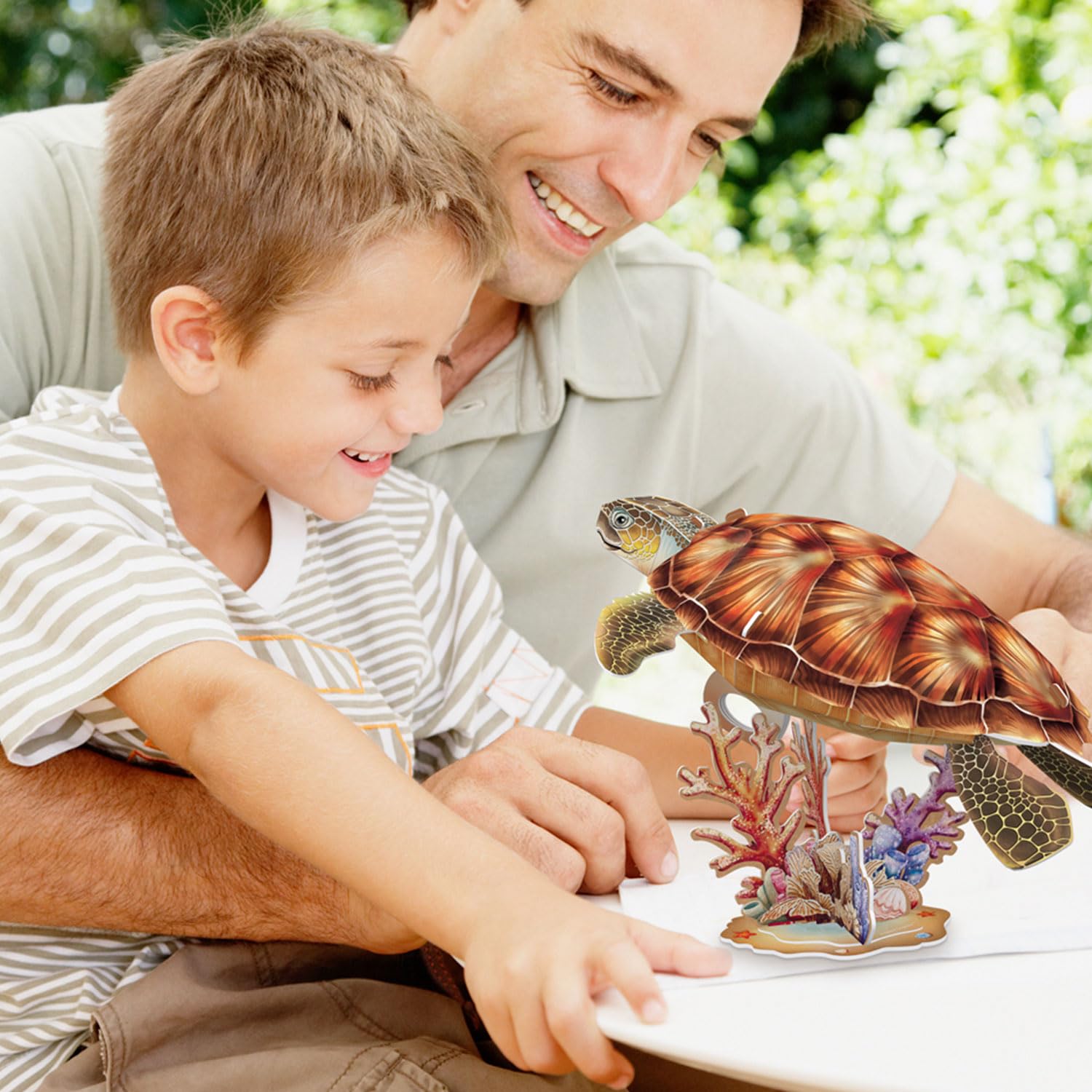 National Geographic - Tortuga Marina | Puzzle 3D | Maquetas para Montar | Regalo Niño 8 Años | Regalo Niña 8 Años | Manualidades Adultos | Puzzle Infantil | 31 Piezas