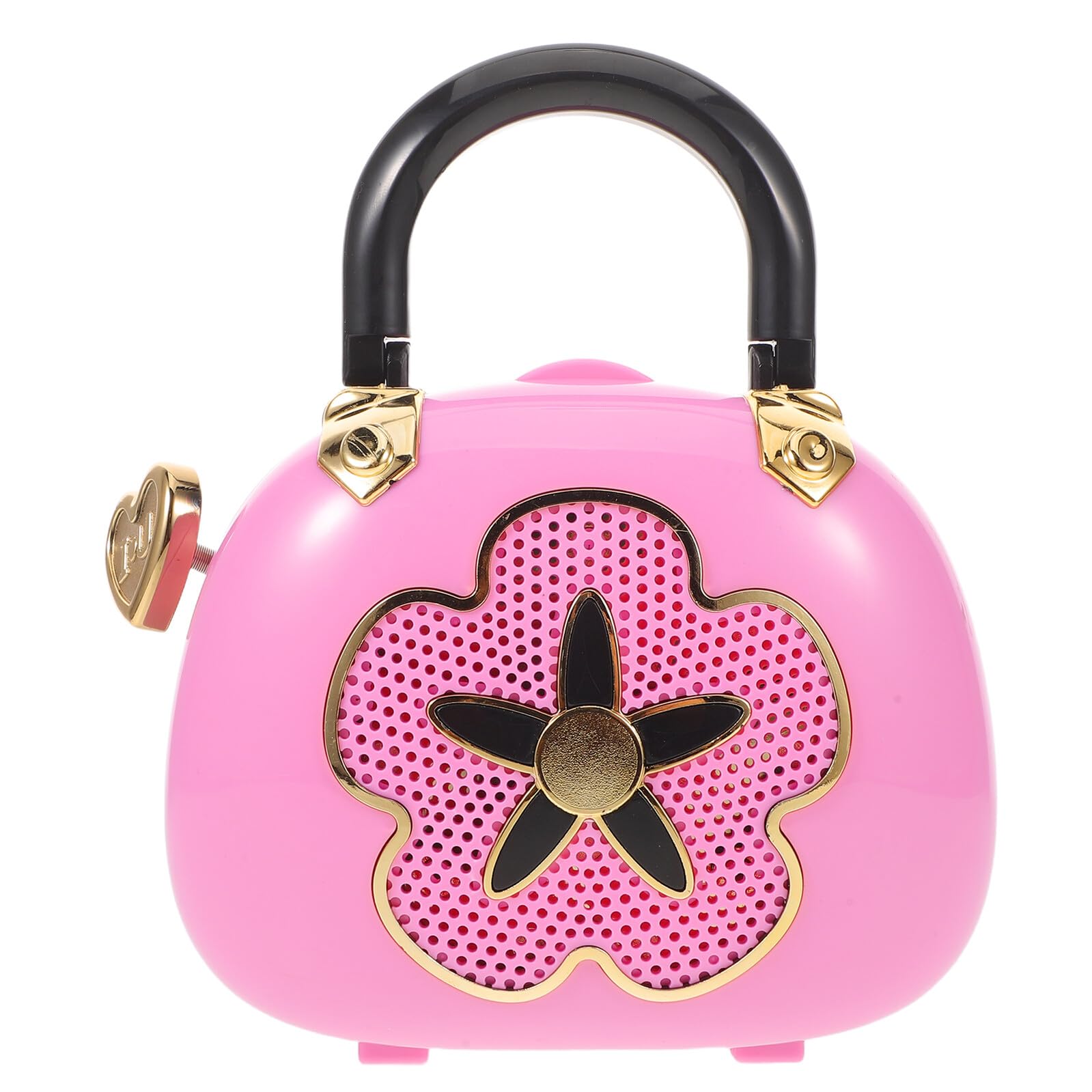 Boîte à bijoux musicale de ballerine rose pour décorer la chambre des filles et ranger les bagues