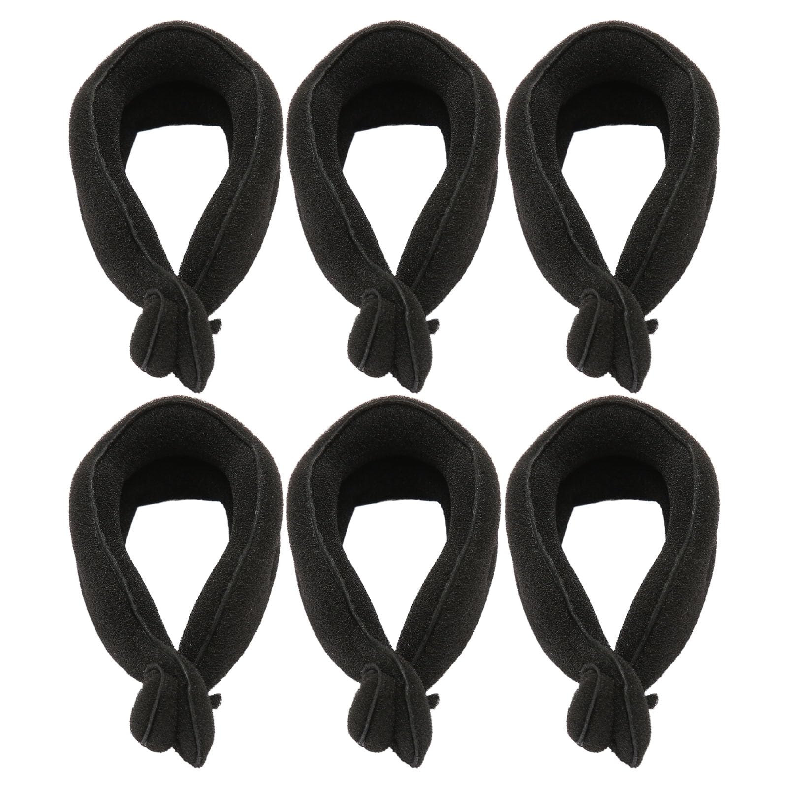 Chrees Set di 10 accessori per capelli in spugna per capelli leggeri e flessibili, per uso quotidiano e feste, per donne e ragazze
