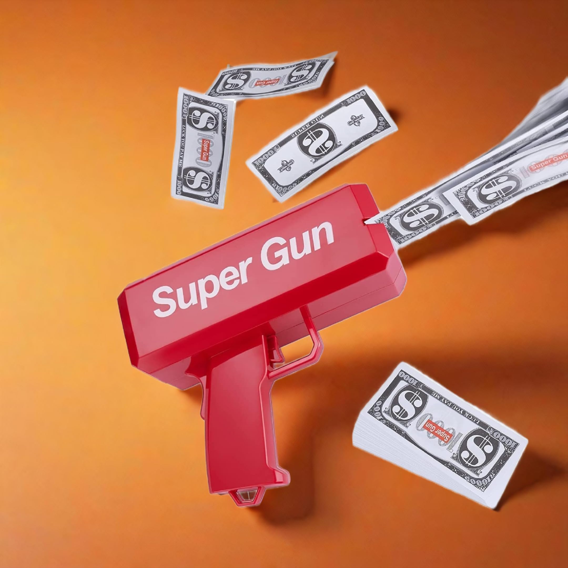 Make It Rain Gun Cash Gun Super Gun Spray Gun, Fashion Money Gun, The Cash Cannon Money Gun Toy for Kids and Adults Including 100 Pieces of Fake Money 001 (B0DC4SJFWP) Amazon Price History, Amazon Price Tracker