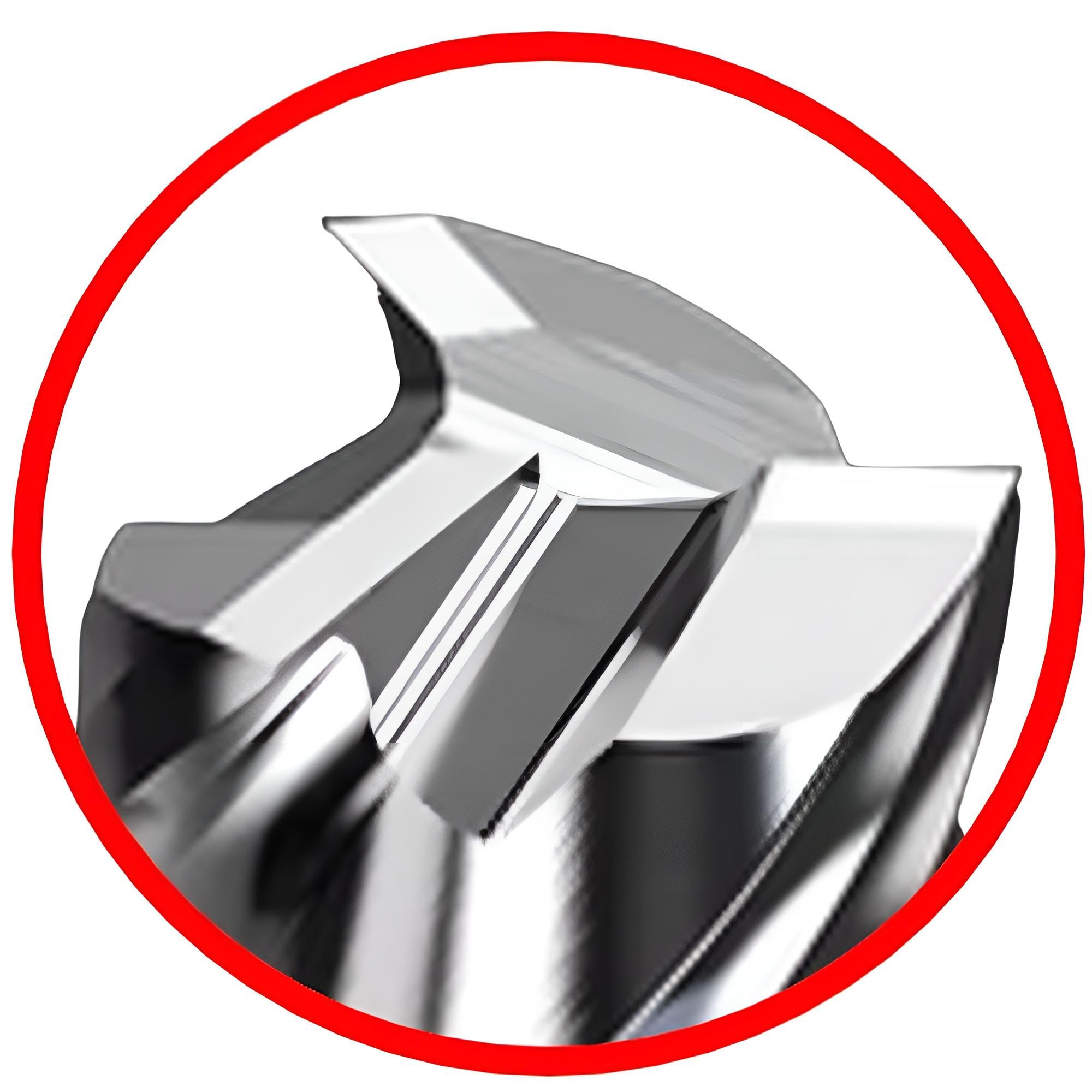 Frez VHM, Z=3, polerowane naprężenie, gładkie, ostre Ø 1-20 mm do aluminium, miedzi, MDF (12,0 x 45 x 100 - d2=12 mm XL)