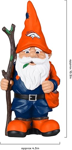Miniatura 4 de FOCO NFL Unisex-Adult NFL Team Logo Holding Stick Garden Statue Outdoor Gnome