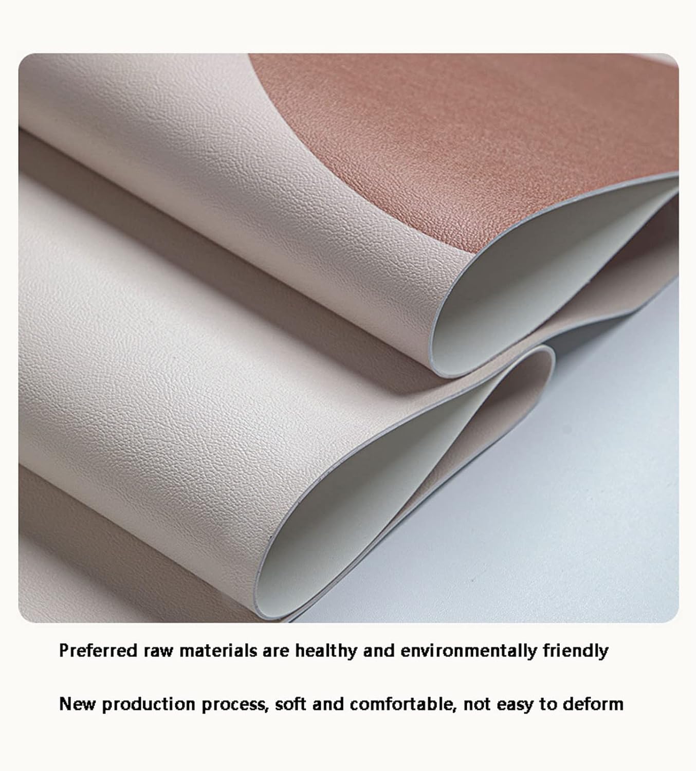 Leather Tablecloth Waterproof and Oilproof Rectangular Table Mat PVC Coffee Table Mat Tablecloth,A,80 * 80cm