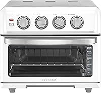 Vista 10 de Cuisinart Horno tostador con parrilla y freidora de aire, 1800W 8-1 Horno freidora de aire con opciones de hornear, hornear por convección