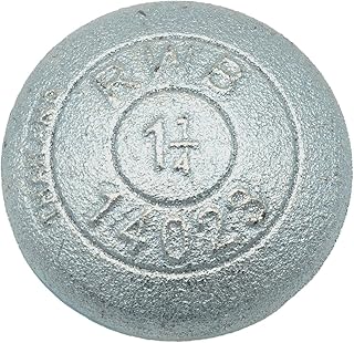 Zinc Plated Cast Iron Mushroom Vent Cap, Female NPT w/Screen (1 1/4" FNPT)