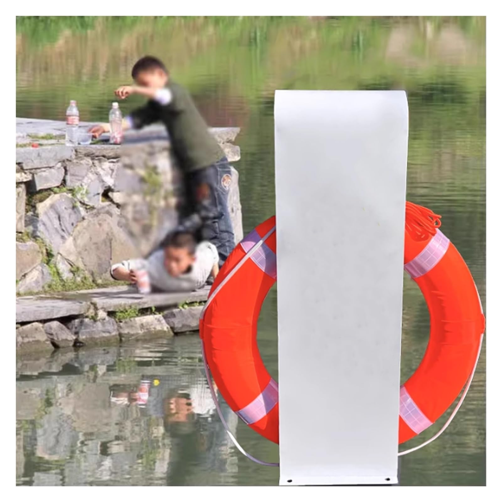 Amazon.com: MZZKFC Lifebuoy Holder 2 Pack, Life Ring Buoys Holders