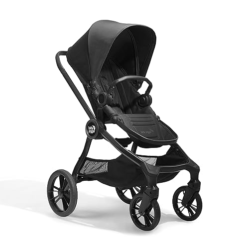 Miniatura 8 de Baby Jogger City Sights - Cochecito convertible con plegable compacto pizarra oscura Dark Slate,Negro vivo