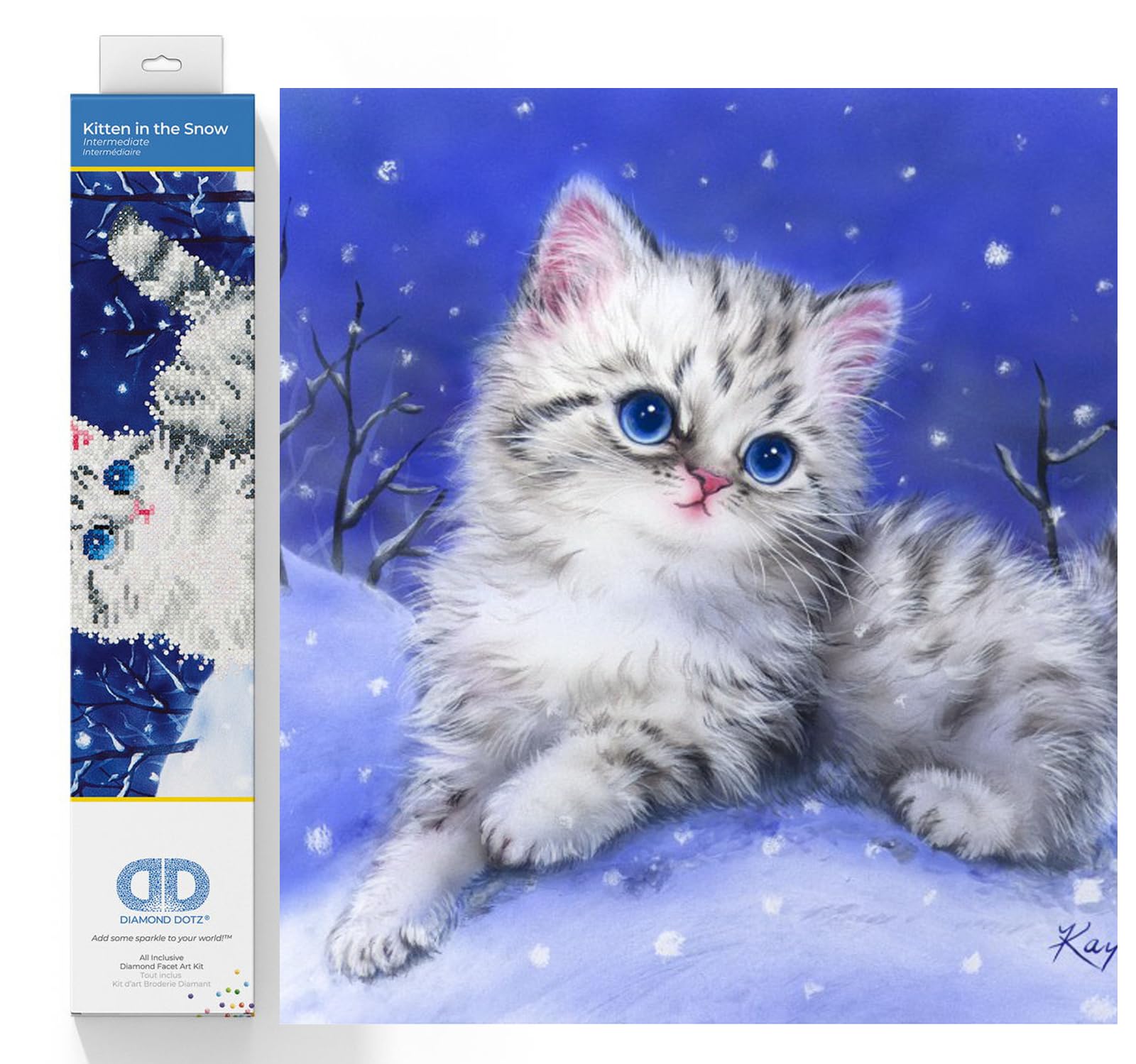 ダイヤモンドアートクラブKitten Bedtime Stories Kitten Bedtime Stories – Diamond Art Club