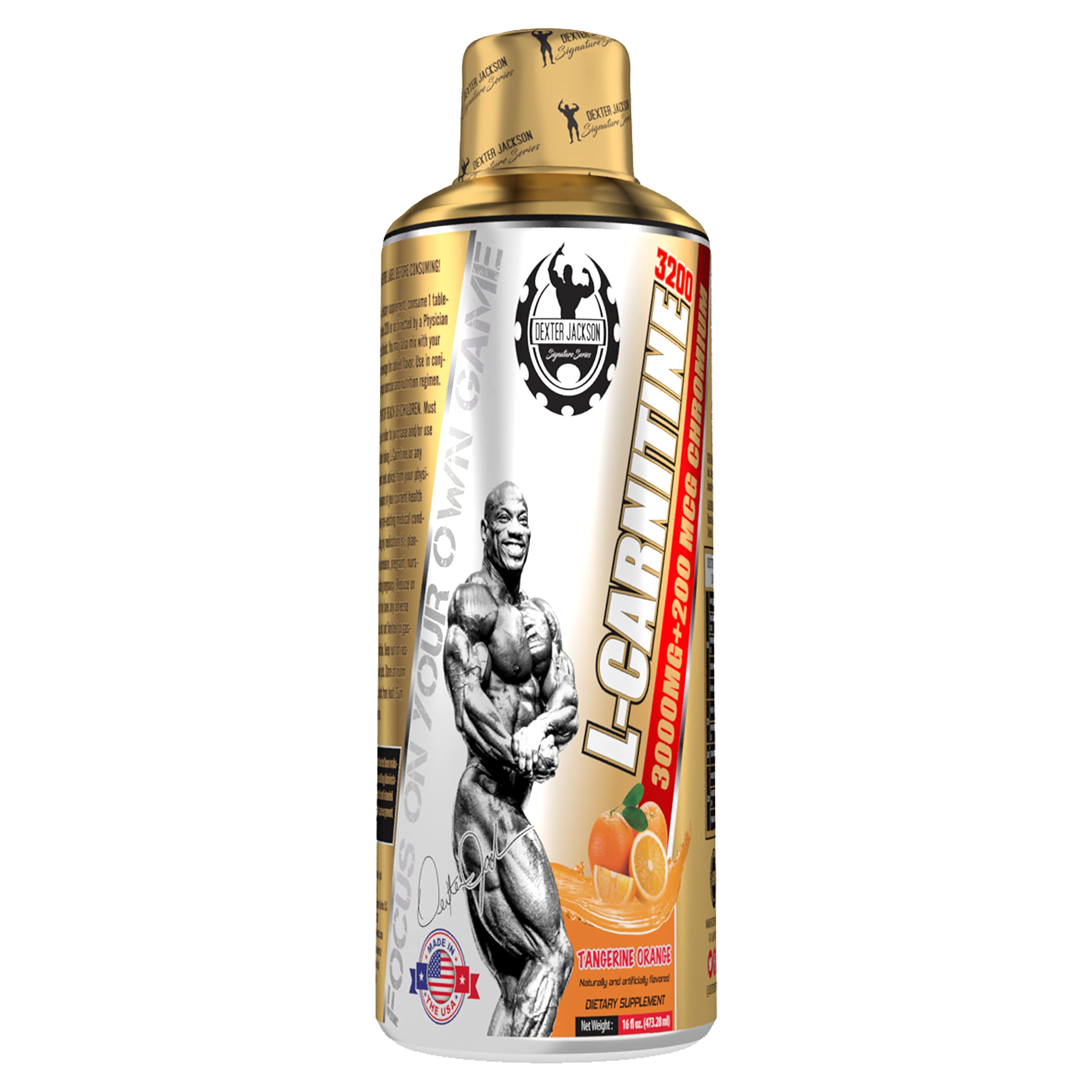 Dexter Jackson L Carnitine Liquid Tangerine Orange