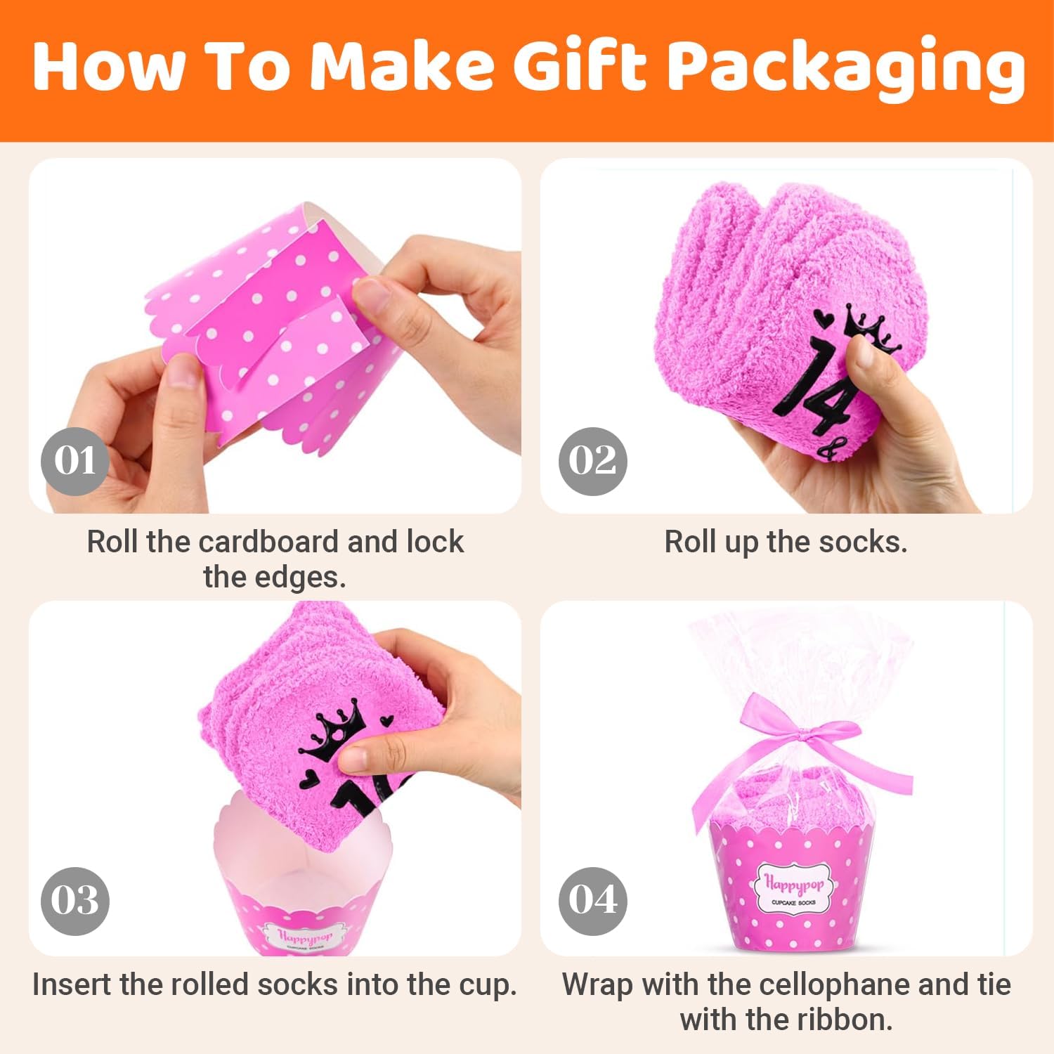 HAPPYPOP Birthday Gift Ideas for Teens - 13-19 Year Old Girl Socks for Women Daughter - Image 4