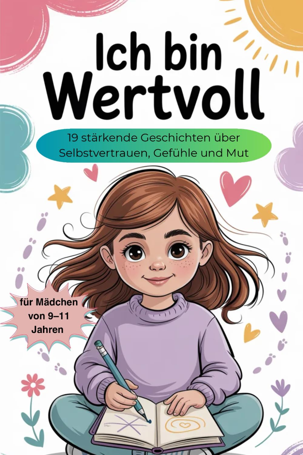 Ich bin wertvoll: 19 stärkende Geschichten für Mädchen von 9–11 Jahren über Selbstvertrauen, Gefühle und Mut