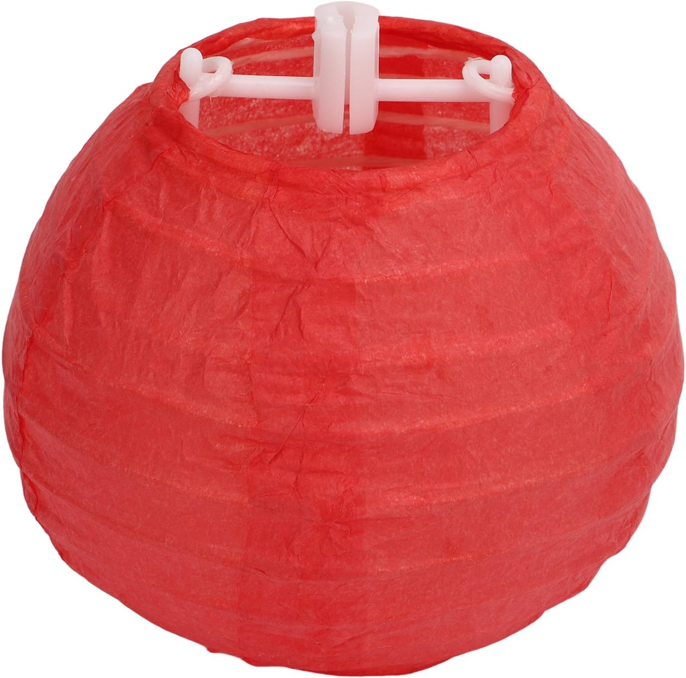 10Pcs Paper Lanterns, Round Foldable Paper Lanterns,Decorative Paper Lantern, Small Handcrafted Lantern for Tent RV Courtyard Terrace, Waterproof Paper,Red