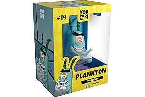 You Tooz Plankton 4.4&quot; Inch Green Vinyl Figure