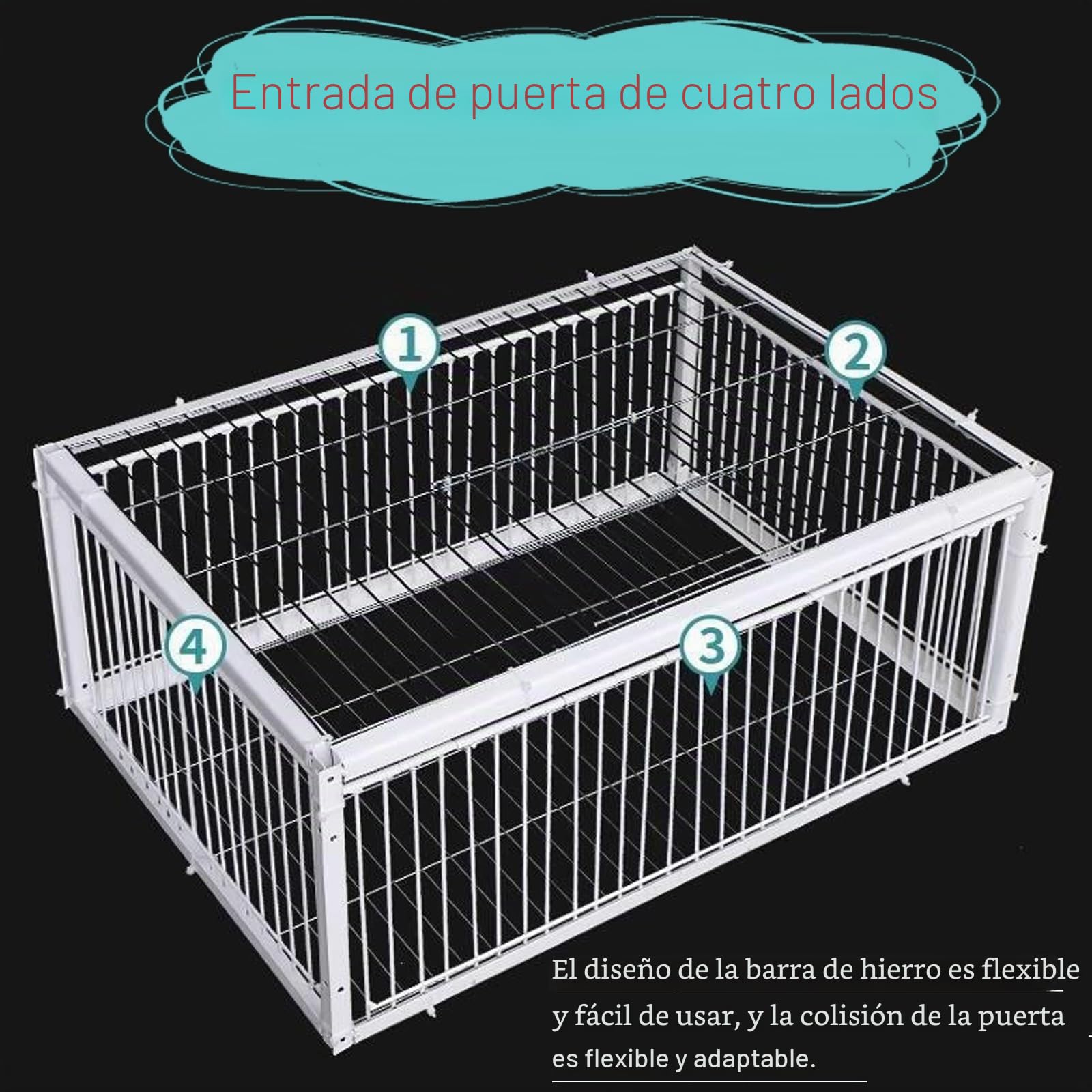 Trampa para Pájaros, Jaula Colectora Con Puerta de Gallinero de 40/60/70/90/100 cm para Palomas de Carreras, Loros, Puerta de Ventana, Suministros