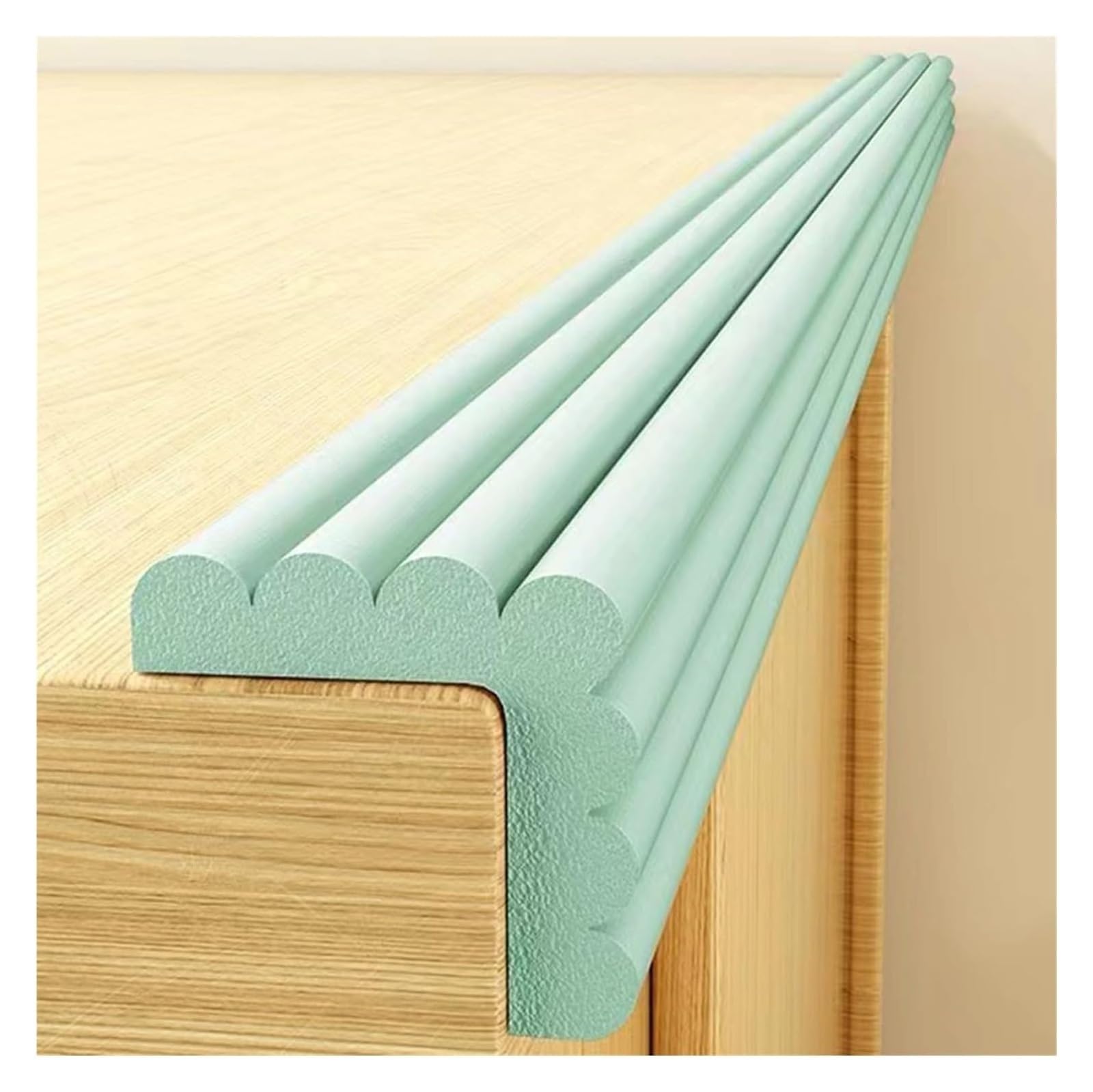 Protection d'Angles et Rebords pour Bébés Bandes De Sécurité En Mousse De 8 Cm De Large, Protection Des Coins Et Des Bords De 8 Mm D'épaisseur, Protections De Table Auto-adhésives, Coins De Coussin, P