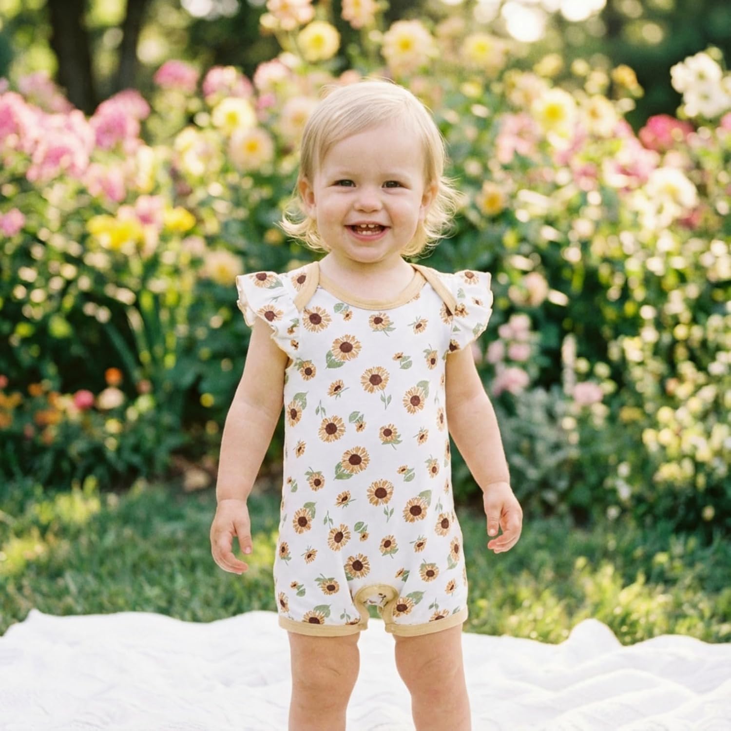 Baby Boy Rompers Short Sleeve Cotton Toddler Rompers Graphic Print Baby Clothes One-Piece Outfit - Image 3