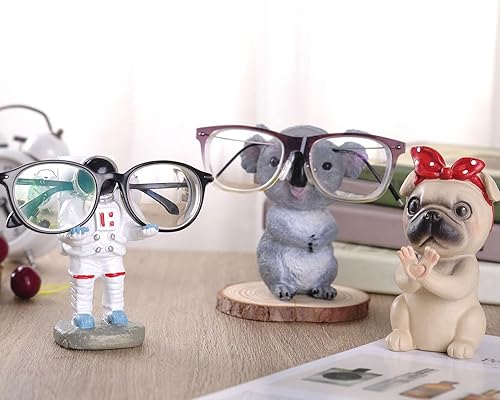 Miniatura 7 de Soportes de exhibición decorativos divertidos del tenedor de la lente, accesorios lindos de los vidrios de la oficina en casa del diseño de Koala