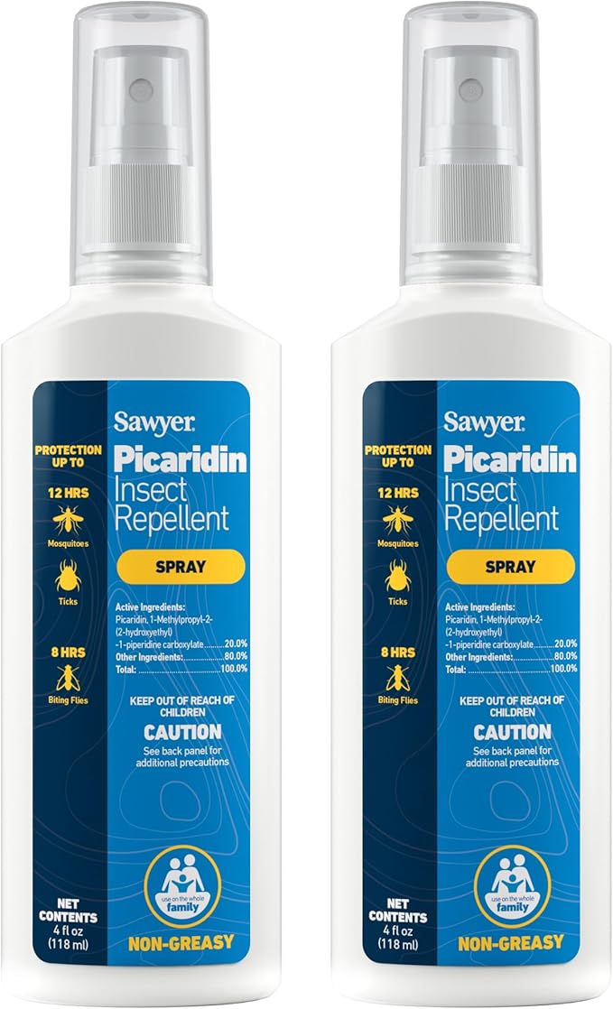 Sawyer Products SP5442 Picaridin Insect Repellent, 4 Fl Oz (Pack of 2) - Packaging May Vary Sawyer Products SP5442 Picaridin Insect Repellent, 4 Fl Oz (Pack of 2) - Packaging May Vary