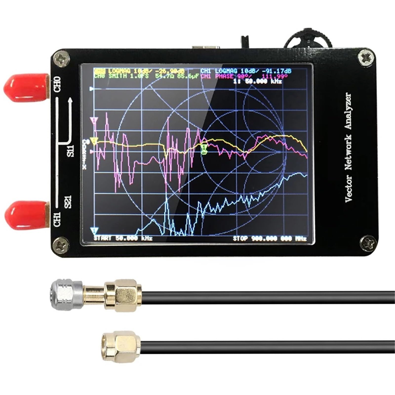 Analyseur d'antenne VNA numérique pour résoudre les problèmes d'ondes stationnaires - 7