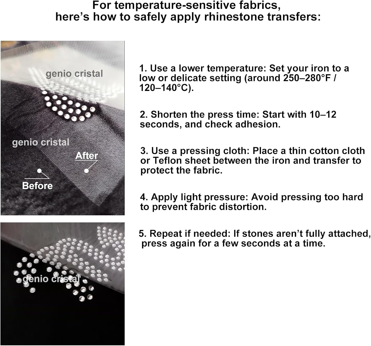 SS10 White Opal Ultra Hotfix Rhinestones with Butterfly Template & Transfer Tape – 3600pcs – Wedding DIY Heat Press Kit