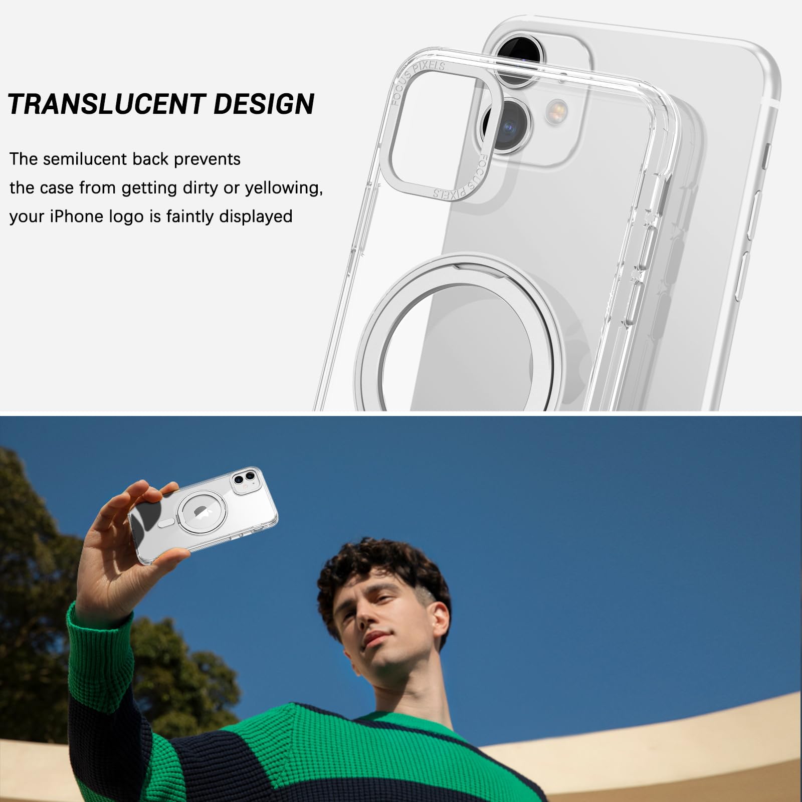 GaoBao Coque Magnétique Puissante Pour IPhone 11, [compatible Avec