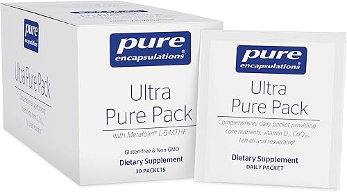 Pure Encapsulations Ultra Pure Pack Suplemento multivitamĂnico y mineral para apoyar la salud cardiovascular el hĂgado el bienestar Ăłptimo y la Pure Encapsulations Ultra Pure Pack Suplemento multivitamĂnico y mineral para apoyar la salud cardiovascular el hĂgado el bienestar Ăłptimo y la