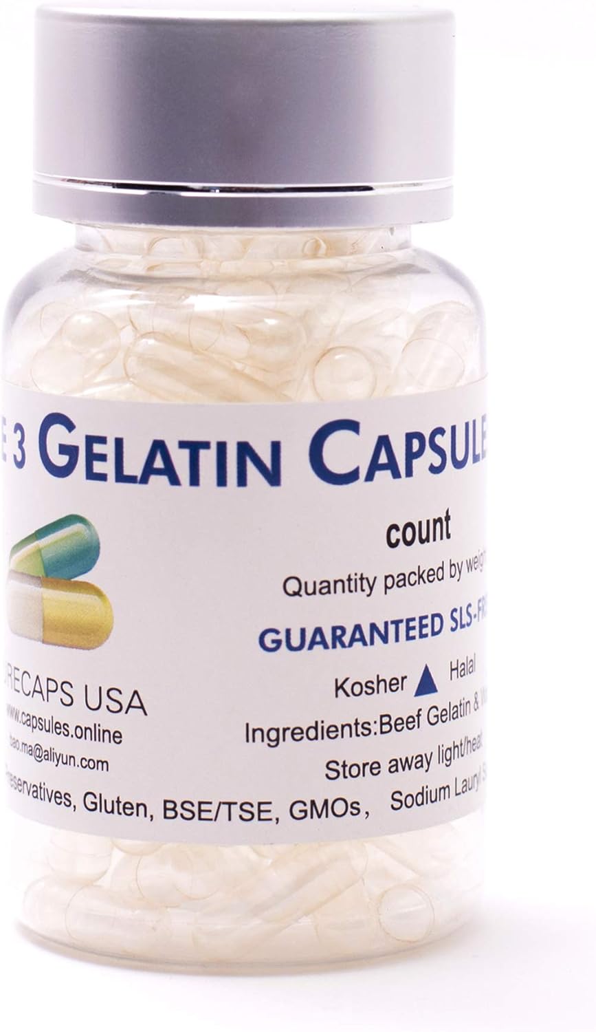 Empty Gelatin Capsules Size 5100 Empty Gelatin Capsules