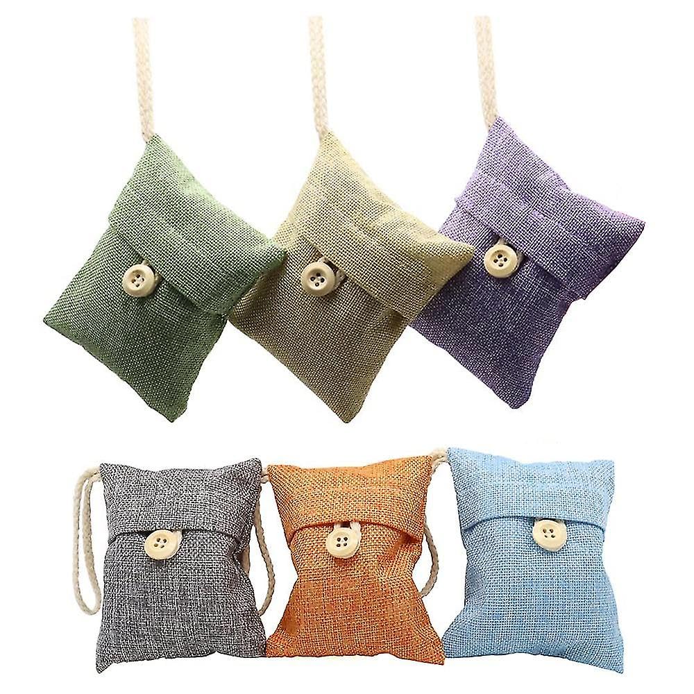 4-Pack Bamboo Charcoal Air Purifier Bags | Natural Odor Absorber for Car, Closet, Pets, Shoes, Kitchen & Basements | Activated Charcoal Freshener for Home & Office-image-38
