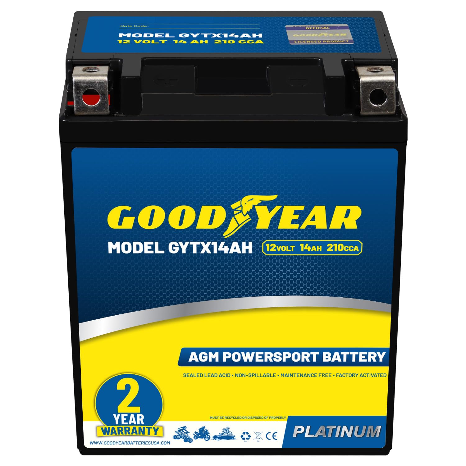 Goodyear 12V Battery