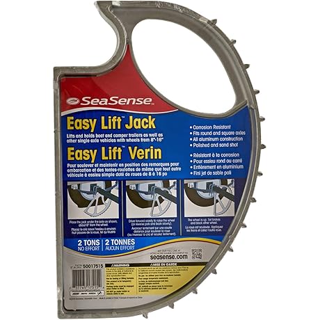 Trailer Lift Jack for Effortless Trailer Adjustment