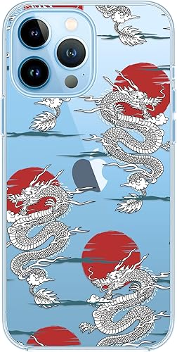 Miniatura 24 de Blingy's Funda para iPhone 13 Pro (6.1 pulgadas), lindo patrón de cerdo divertido estilo animal de dibujos animados, transparente, suave TPU funda