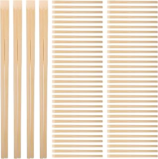 DOITOOL 100 Pairs Disposable Bamboo Chopsticks: 24cm Chinese Chopsticks Tableware Single-Use For Takeout Sushi Restaurant Catering Asian Noodles