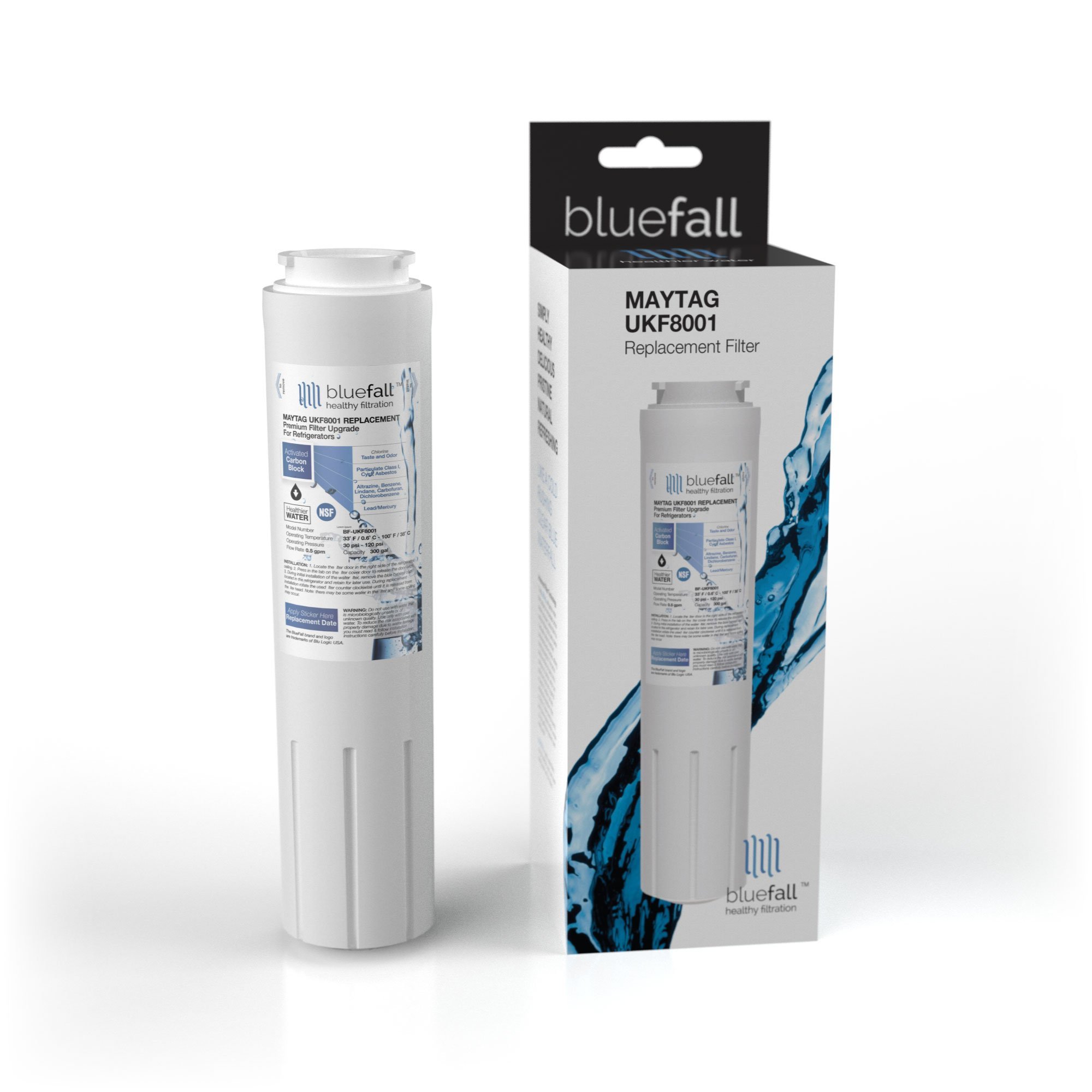 Bluefall BF-UFK8001 Premium Filter Upgrade, White