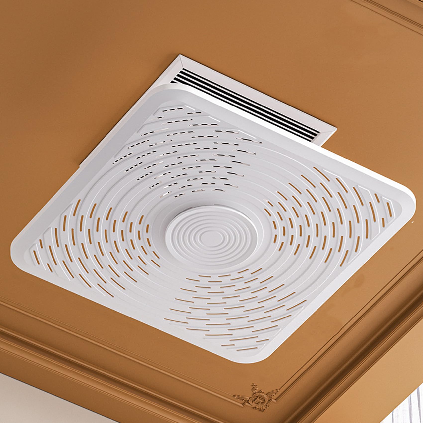 Deflettore CA a cassetta regolabile a soffitto | Copertura di reindirizzamento del flusso d'aria a 4 vie, soffiaggio anti-diretto regolabile a 180° per un comfort ottimale negli spazi commerciali