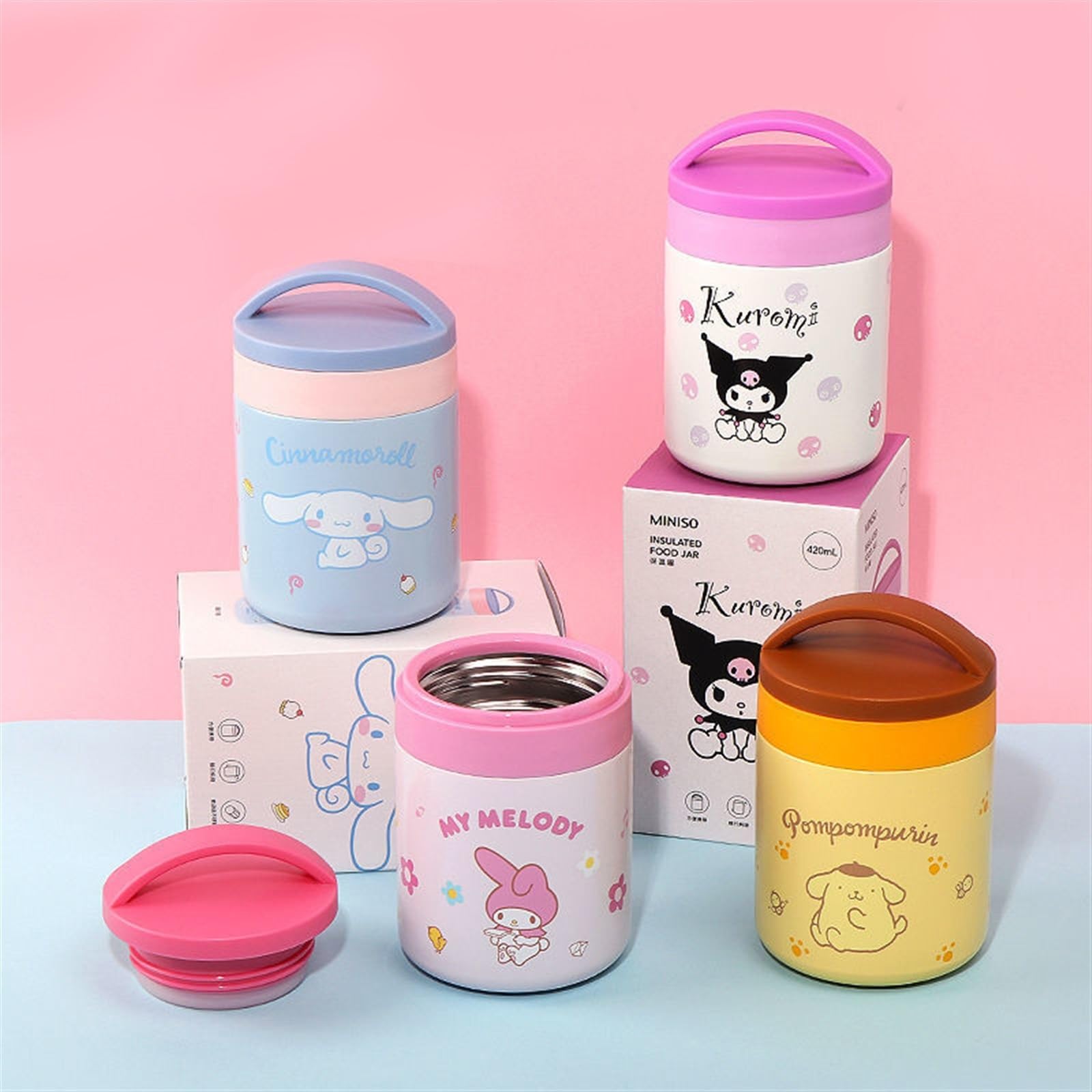 Amazon｜シナモロール ポムポムプリン マイメロディ クロミ 真空断熱