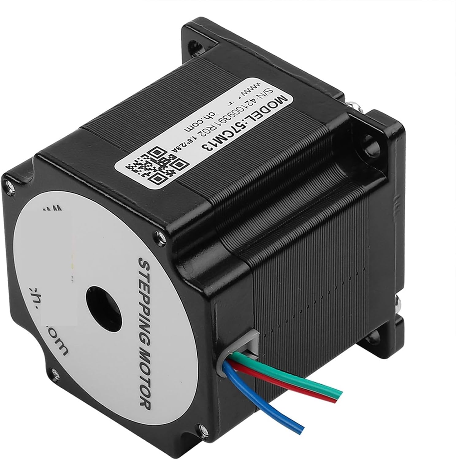 MOBYAT Stepper Motor 57mm 6.35mm Dia Flange 0.9N.M 9NCM 9kgf.cm 1Pcs