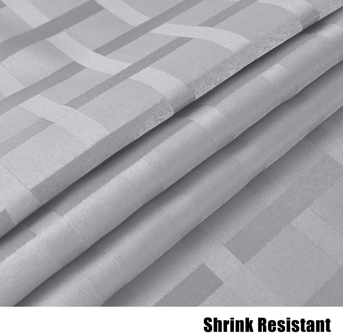 SASTYBALE Jacquard Checked Table Cloth, Spillproof Wrinkle-Resistant Gingham Tablecloth - Image 5