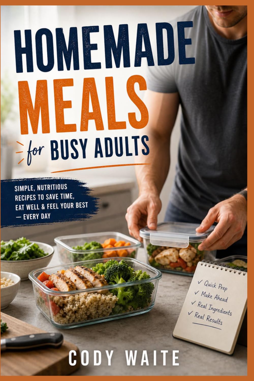 Homemade Meals for Busy Adults: Quick, Fast, Budget-Friendly Recipes for Everyday Cooking, Better Health, and Less Kitchen Stress