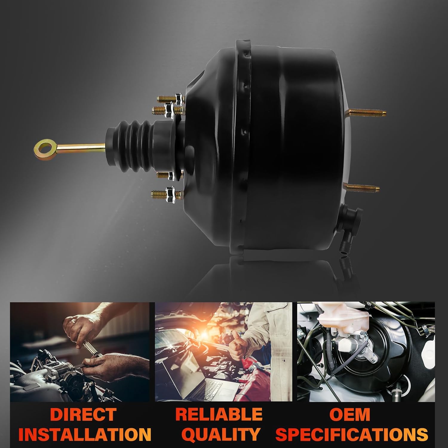 5C-473154 Vacuum Power Brake Booster Fit for JEEP Cherokee 1997-2001 4856672AC,4856672, 4856672AB