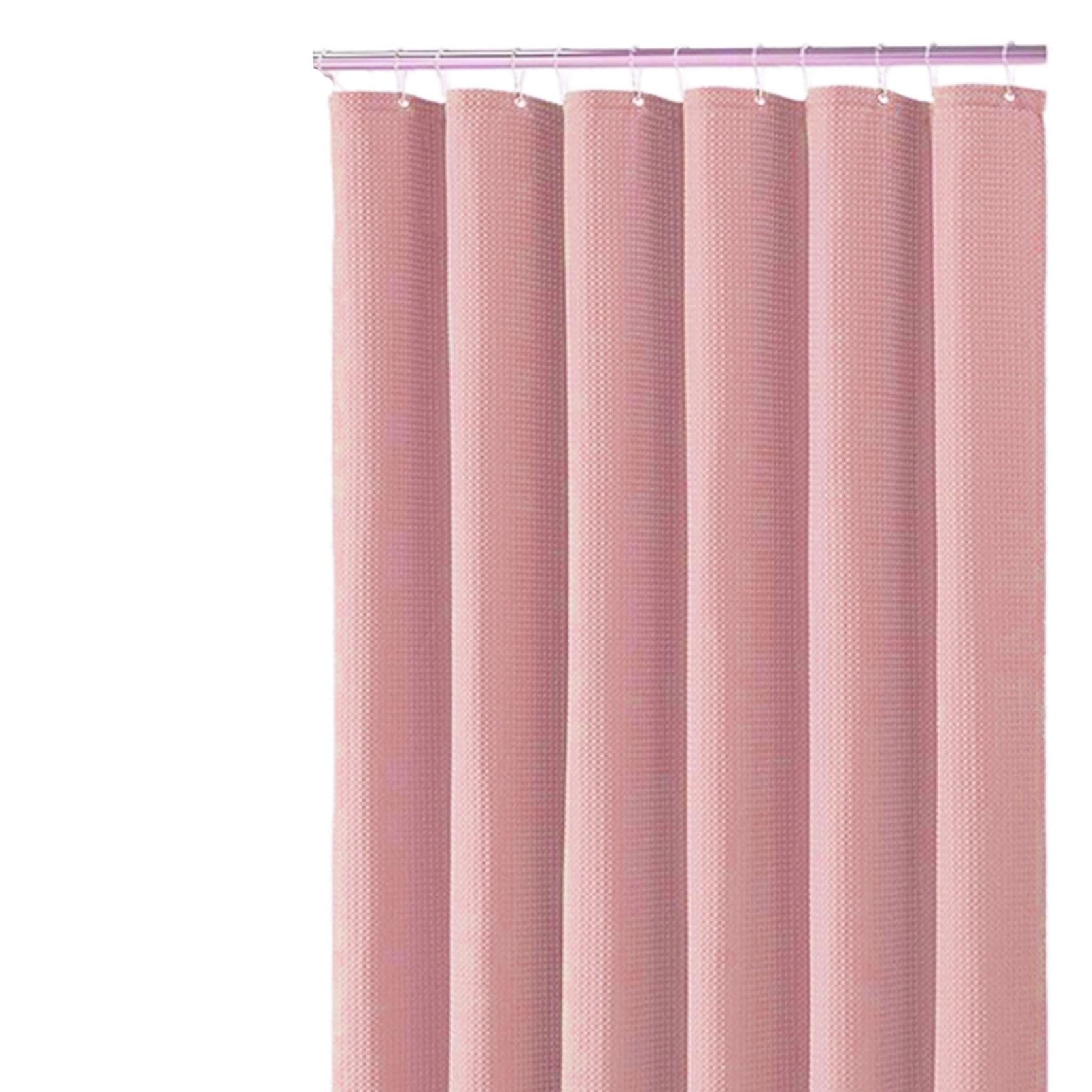 RCYONGQ Shower Curtain For Bathroom Mould Proof And Mildew Resistant, Waterproof Bathtub Curtains Includes 12 Pcs Curtain Hooks, Quick-Drying, 230g/㎡ For Bathroom Wet Room Tub