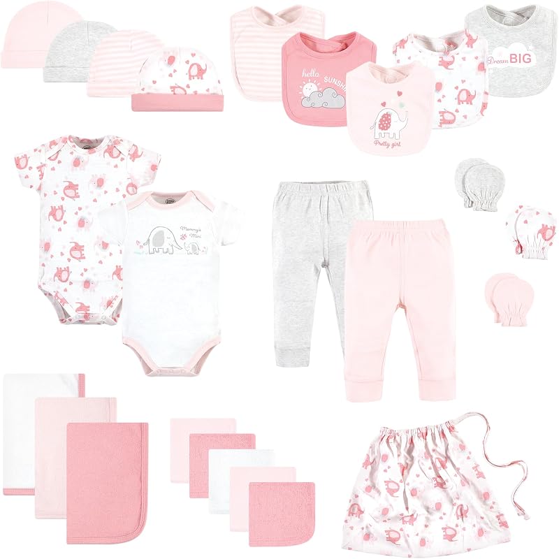 Luvable Friends Unisex Baby Layette Gift Cube
