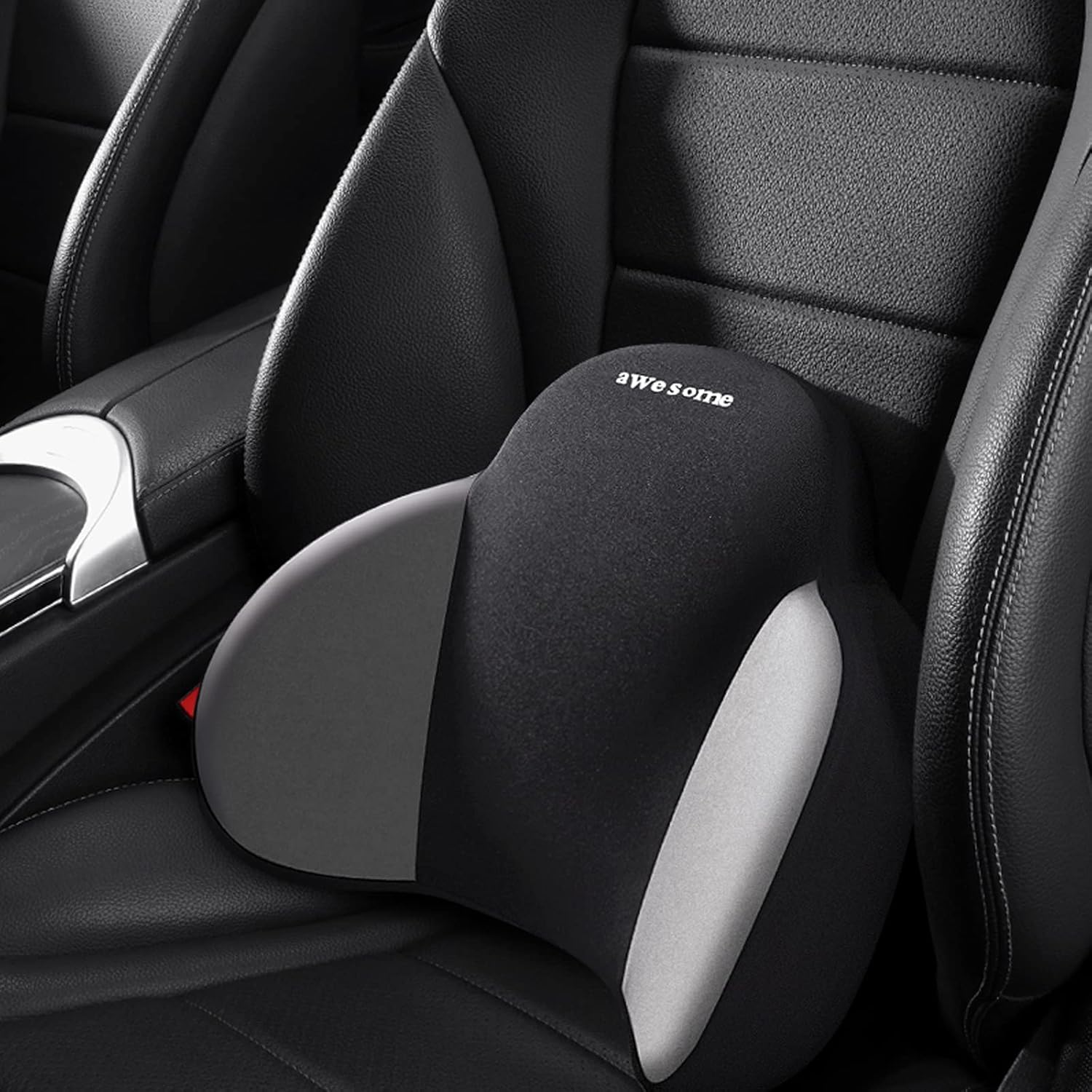 Cojin Lumbar Coche,Respaldo Lumbar Para Silla,Cojín Llumbar Silla Oficina,Almohada Viscoelástica Con Apoyo Lumbar,Cintura del Ergonomico Espuma de Memoria