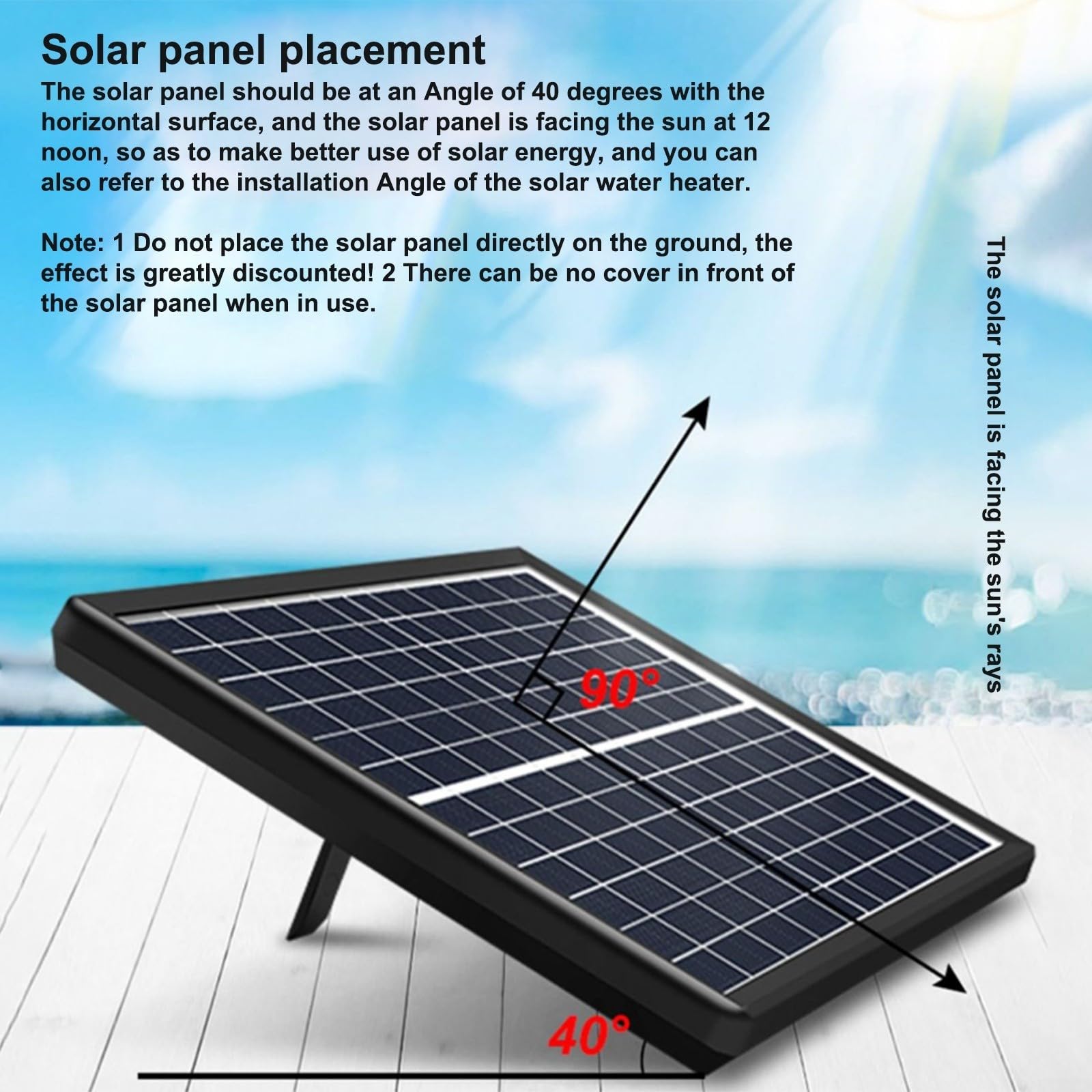 HpLive Bomba de agua solar, 12 V, bomba sumergible de oxígeno con 2 salidas, para estanque mediano, acuario exterior o depósito de agua